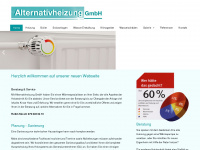 alternativ-heizung.ch Webseite Vorschau