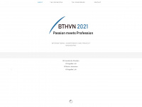 bthvn2021.com Webseite Vorschau