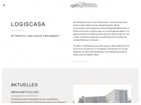 logiscasa.ch Webseite Vorschau