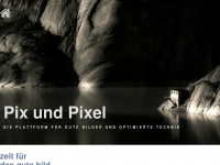 pixundpixel.ch Webseite Vorschau