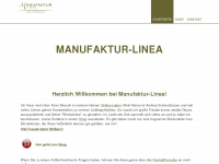 manufaktur-linea.at Webseite Vorschau