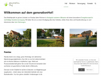 generationhof.de Webseite Vorschau