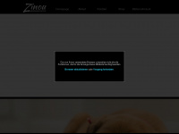 zinou.de Webseite Vorschau