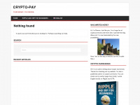 crypto-pay.org Webseite Vorschau