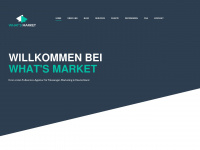 whatsmarket.de Webseite Vorschau
