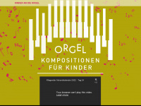 kinderandieorgel.ch Webseite Vorschau