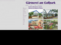 gaertnerei-am-golfpark.de Webseite Vorschau
