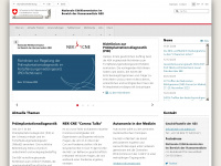 nek-cne.admin.ch Webseite Vorschau