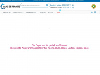 wasserhaus.eu Webseite Vorschau