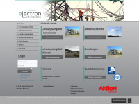 electron-leitungsbau.de Webseite Vorschau