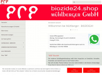 biozide24.shop Webseite Vorschau