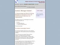 manager-gebete.de Webseite Vorschau