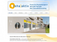 reha-aktiv-ettlingen.de Webseite Vorschau