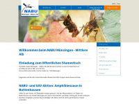 nabu-muensingen.de Webseite Vorschau