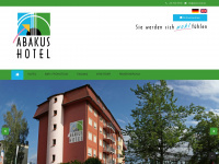 abakus-hotel.de Webseite Vorschau