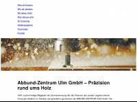 abbundzentrum-ulm.de Webseite Vorschau