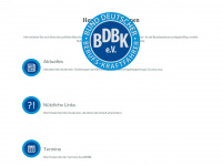 bdbk-online.de Webseite Vorschau