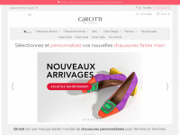 girotti.fr Webseite Vorschau