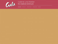 schmuckgalerie-gala.de Webseite Vorschau