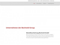 bechtold-group.de Webseite Vorschau