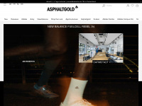asphaltgold.com Webseite Vorschau