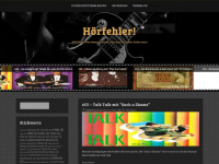 hoerfehler.net Webseite Vorschau