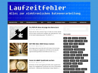 laufzeitfehler.net Webseite Vorschau