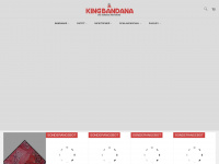 king-bandana.de Webseite Vorschau