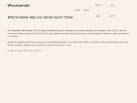 werckmeister.app Webseite Vorschau
