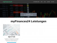 myfinances24.de Webseite Vorschau