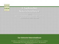 saechsisches-naturschutzforum.de Webseite Vorschau