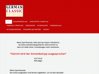 german-classic-olr.de Webseite Vorschau