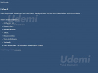 udemi.de Webseite Vorschau