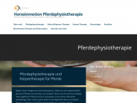 horseinmotion.ch Webseite Vorschau