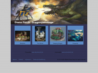dragonpainting.de Webseite Vorschau