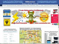 rummelwetter.info Webseite Vorschau