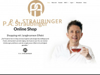 pastraubinger.shop Webseite Vorschau