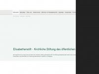 stiftung-elisabethenstift.de Webseite Vorschau