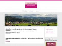 gvsumiswase.ch Webseite Vorschau