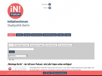 iniforum-berlin.de Webseite Vorschau