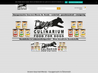 dogs-culinarium.at Webseite Vorschau