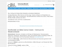 bella-carina-grosshandel.com Webseite Vorschau
