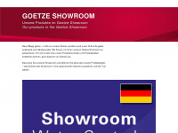 showroom-goetze.com Webseite Vorschau