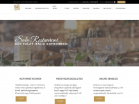 solorestaurant.hu Webseite Vorschau