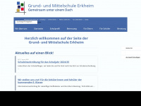 schule-erkheim.de Webseite Vorschau