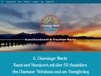 chieminger-markt.de Webseite Vorschau