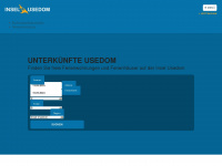 unterkuenfte-usedom.com Webseite Vorschau