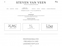 stevenvanveen.com Webseite Vorschau