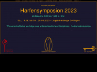 harfensymposion.de Webseite Vorschau