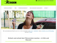 fahrschule-rösgen.de Webseite Vorschau